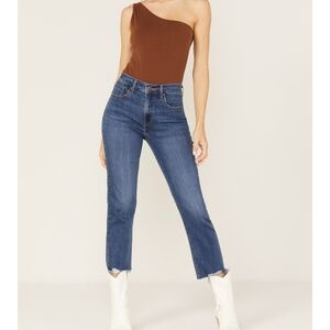 Classic Blue Cropped Jeans for Women